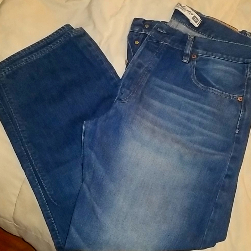 Diesel Mens Jeans Medium Blue Wash Size 36